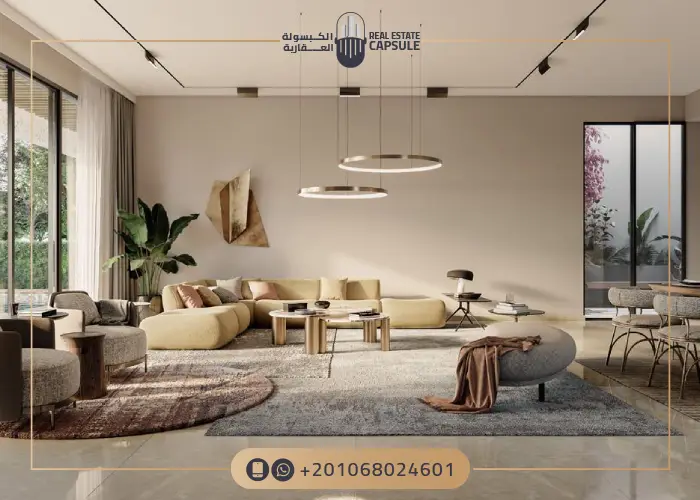 التصميم الداخلي لوحدات مشروع لين وود