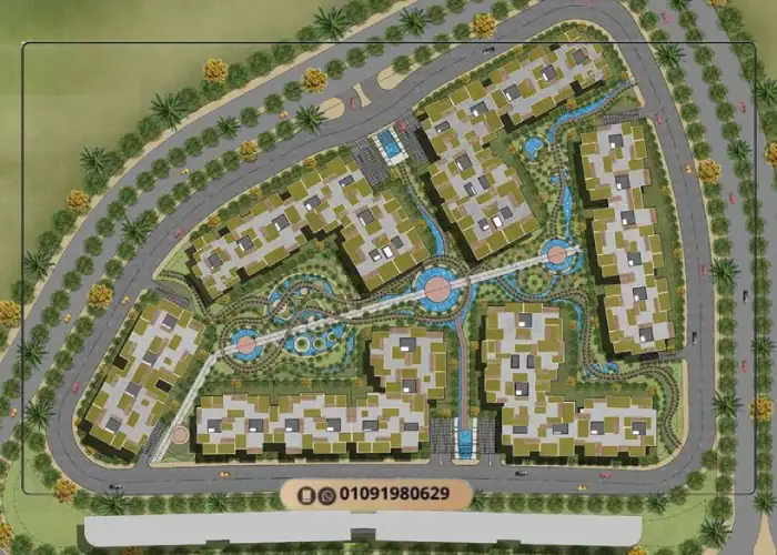 Palm Island El Shorouk Compound Master Plan