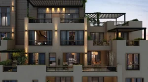 كمبوند او ويست اوراسكوم أكتوبر O West Orascom Compound 2026 — لقطة من معرض المشروع 2