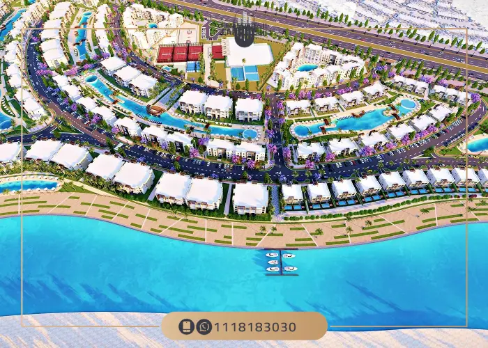 مساحة وتصميم قرية وينتر العلمين الجديدة