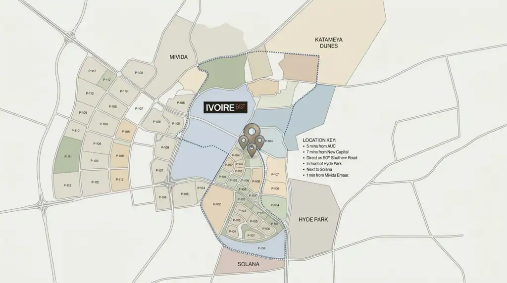 Ivoire East Compound Location