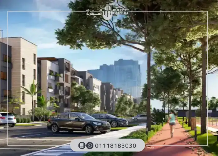 White Residence compound New Cairo by Upwyde Developments — main project gallery view