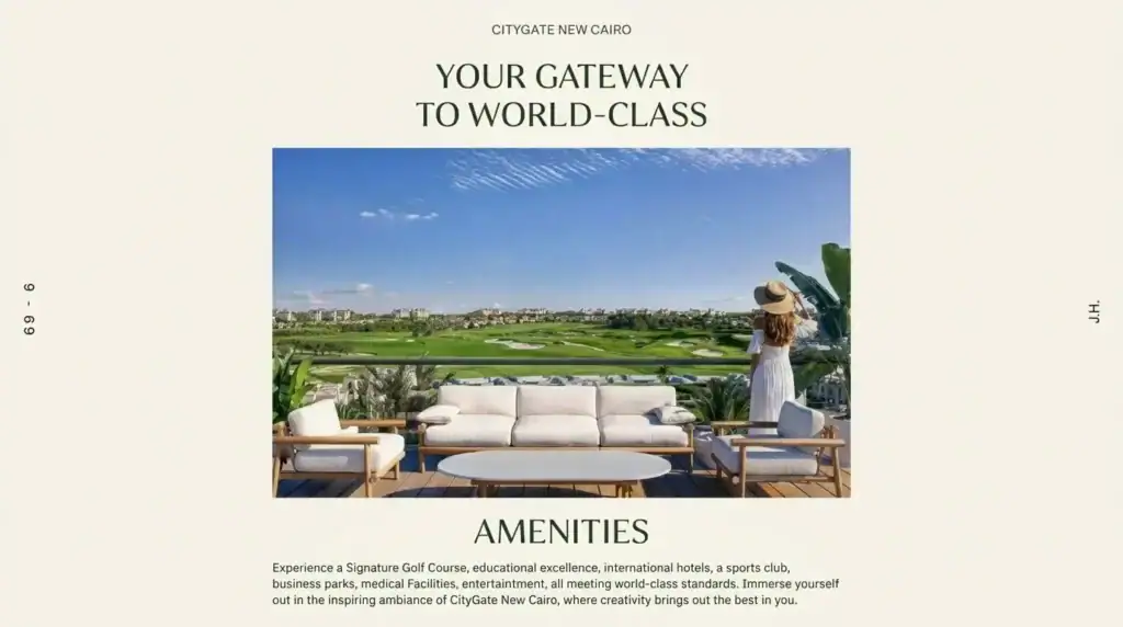 Facilities and Services at City Gate New Cairo Compound