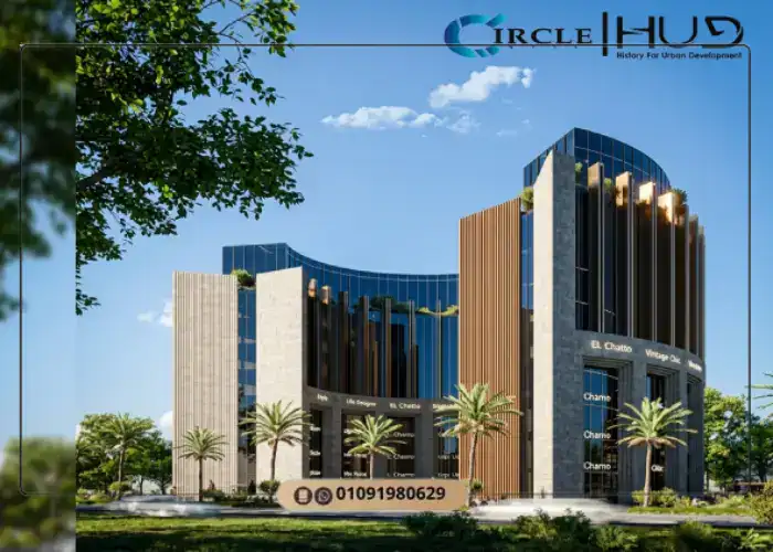 تصميم مول سيركل Circle Mall New Capital