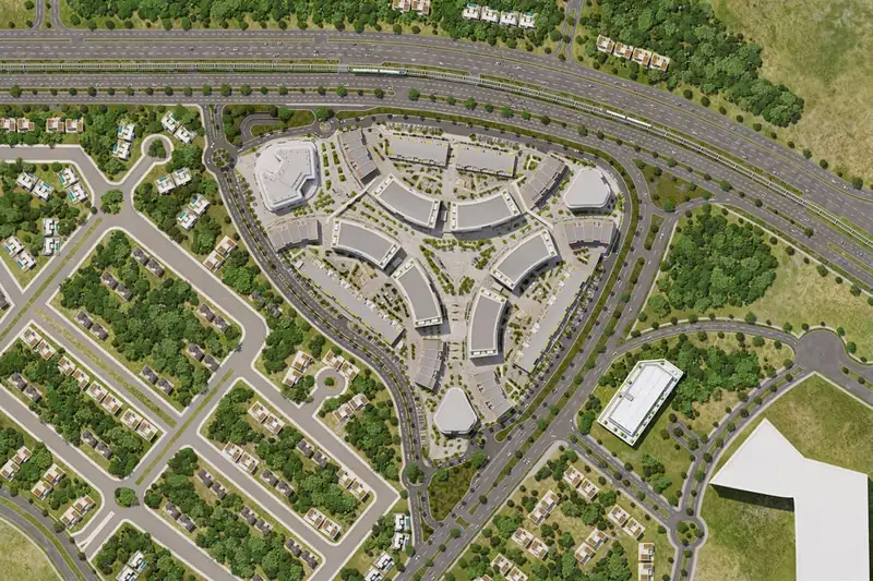 ماستر بلان كمبوند سيتي جيت القاهرة الجديدة City Gate New Cairo ماستر بلان مشروع سيتي جيت القاهرة الجديدة