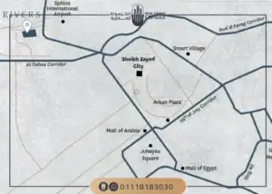 كمبوند ريفيرز زايد الجديدة Compound Rivers New Zayed