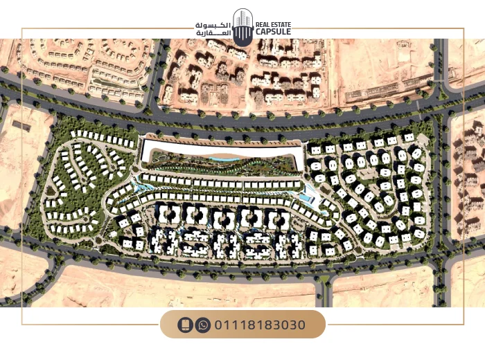 تصميم ومساحة كمبوند زاد ريزيدنس العاصمة الإدارية الجديدة