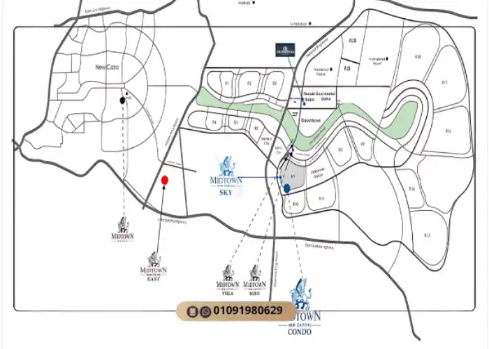 Midtown Solo location map