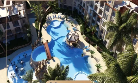 قرية بلو بلو العين السخنة blue blue sokhna شاليهك بمقدم 10%