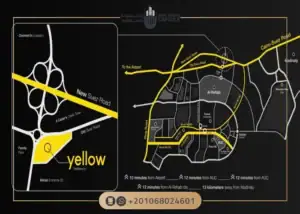 كمبوند يلو التجمع الخامس Yellow Residence بقسط ل10 سنوات