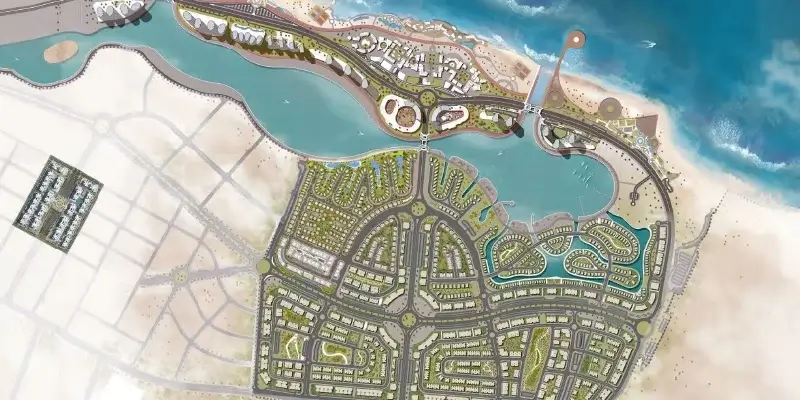 ماستر بلان أبراج نورث ايدج العلمين الجديدة North Edge New Alamein ماستر بلان أبراج نورث ايدج العلمين الجديدة North Edge New Alamein