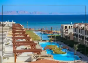 قرية بلو بلو العين السخنة blue blue sokhna شاليهك بمقدم 10%