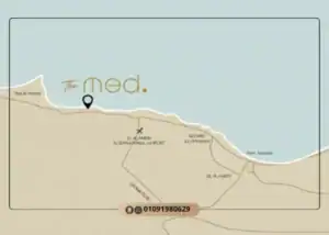 قرية ذا ميد الساحل الشمالي The Med North Coast اسعار ومساحات