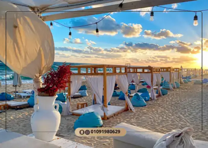قرية لافيستا باي الساحل الشمالي La Vista Bay North Coast على شاطئ رأس الحكمة