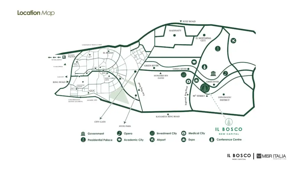 IL BOSCO New Capital Location IL BOSCO New Capital Location