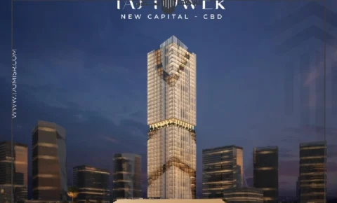تاج تاور العاصمة الإدارية taj tower new capital بمقدم 2,5%
