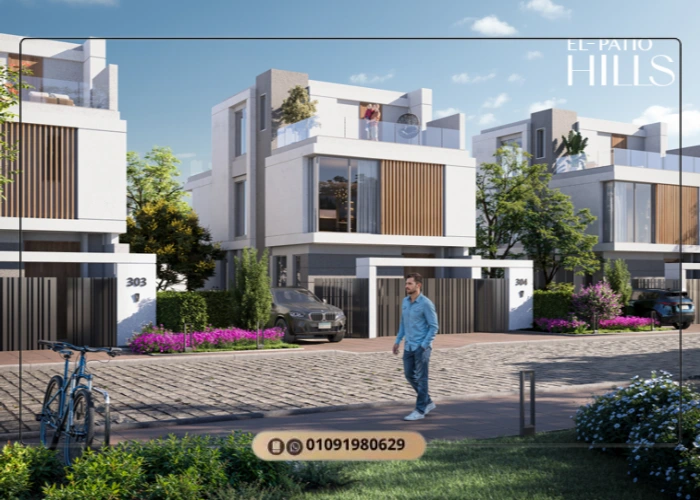 كمبوند الباتيو هيلز القاهرة الجديدة La Vista Elpatio Hills بمقدم 10% 12 كمبوند لافيستا باتيو هيلز