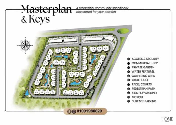 Home Residence New Cairo Master Plan