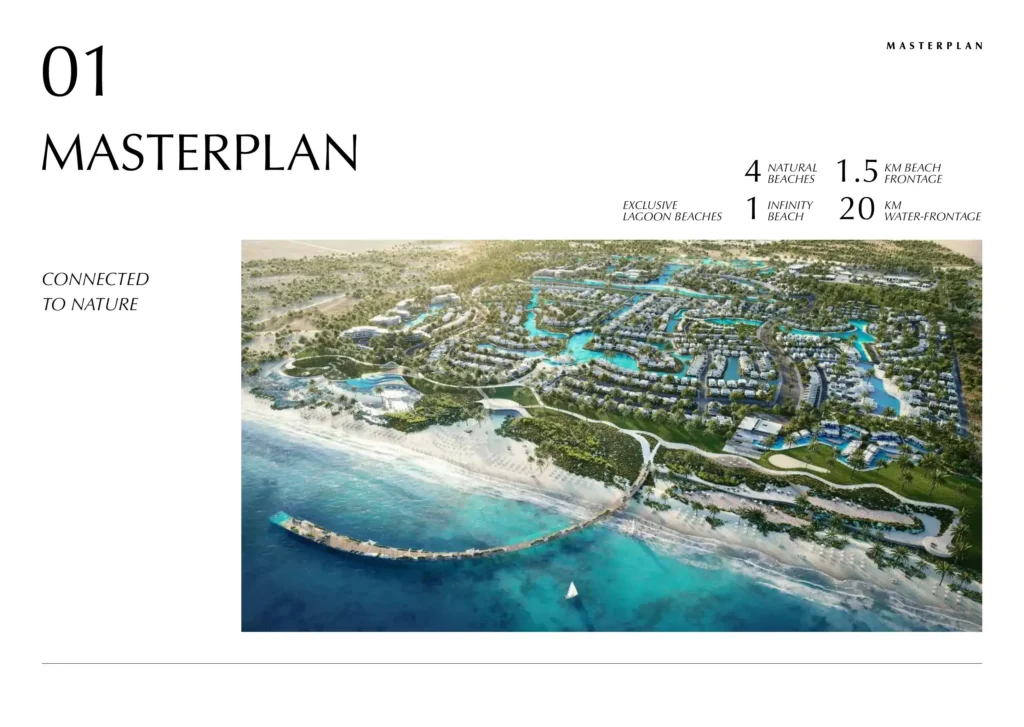 ماستر بلان منتجع سول الساحل الشمالي Soul North Coast Resort
