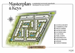 كمبوند هوم ريزيدنس التجمع السادس Home Residence New Cairo