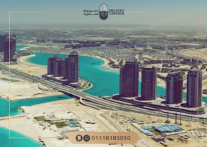 بيتش فرونت تاورز العلمين الجديدة Beach Front Towers مساحات واسعار