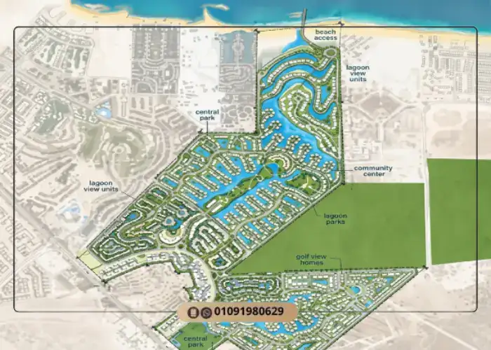 Zahra Village north coast master plan