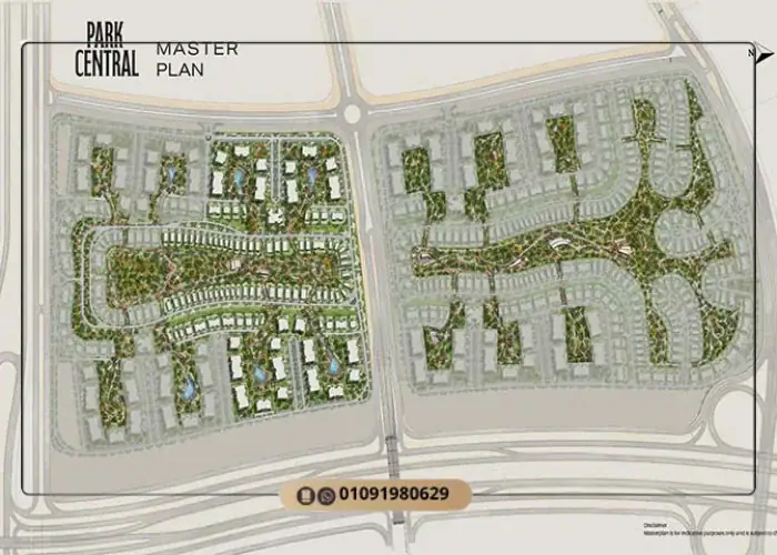 ماستر بلان كمبوند سنترال بارك