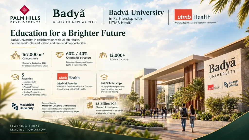 جامعة بادية بالتعاون مع جامعة تكساس الطبية