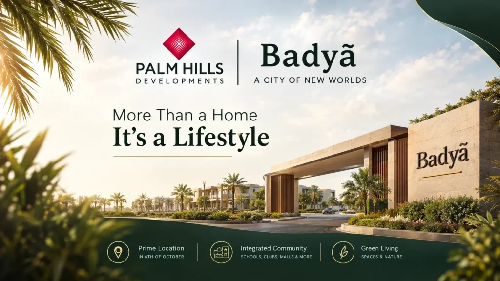 كمبوند بادية بالم هيلز Badya Palm Hills