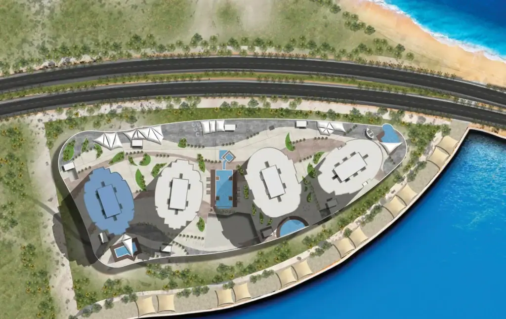 ماستر بلان ابراج العلمين الجديدة New Alamein Towers