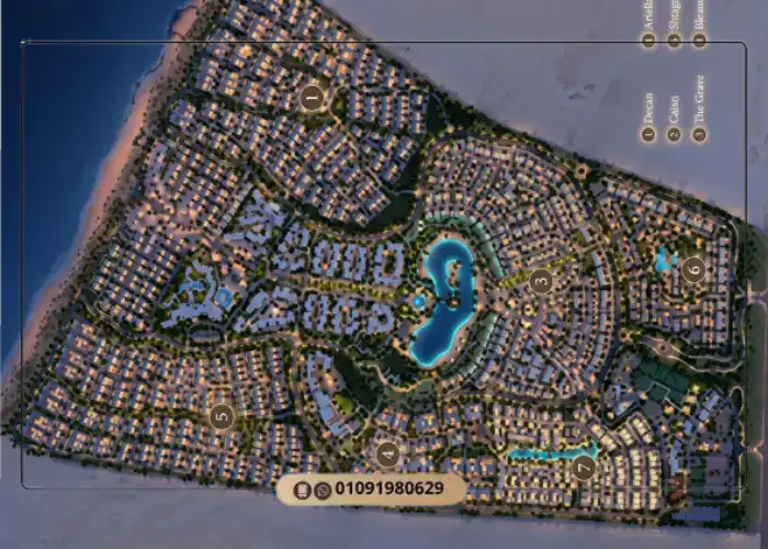 Ramla North Coast Village master plan