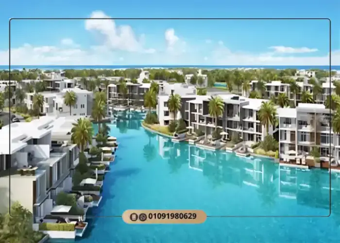 شاطئ ولاجون قرية ازميرالدا باي الساحل الشمالي Smeralda Bay