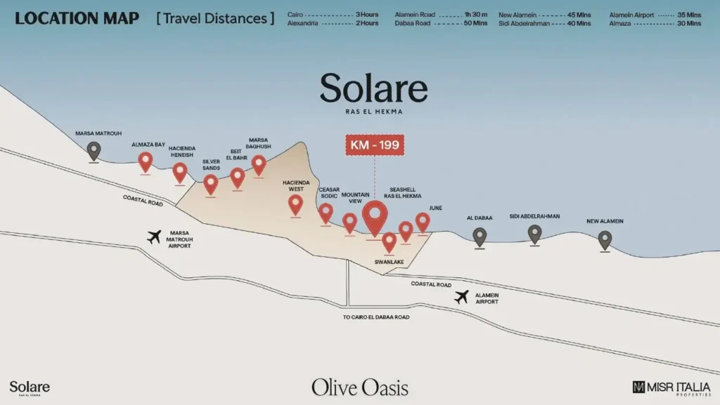 Solare North Coast Location Solare North Coast Location