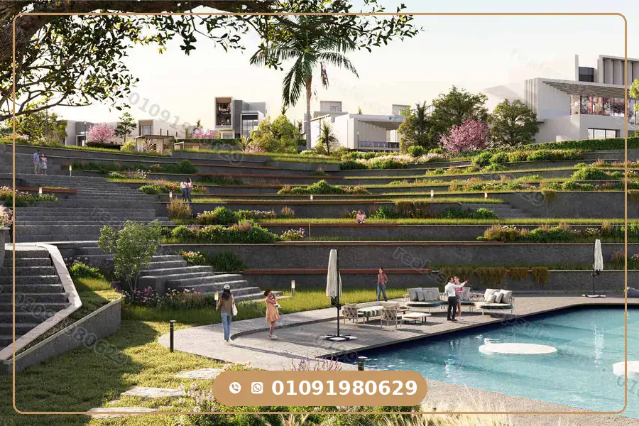 كمبوند تراينجل التجمع الخامس Triangle New Cairo