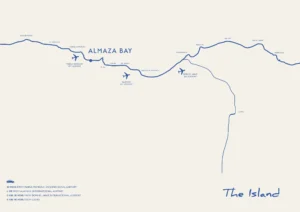 قرية الماظة باي الساحل الشمالي Almaza Bay North Coast (2026) — لقطة من معرض المشروع 3