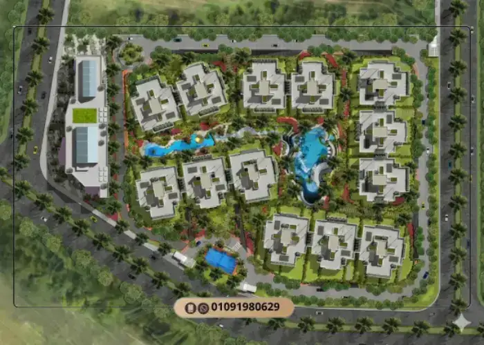 Acasa Mia New Cairo Compound master plan