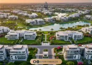 Sphinx compound Al-Sheikh Zayed by Saudi Egyptian Developers