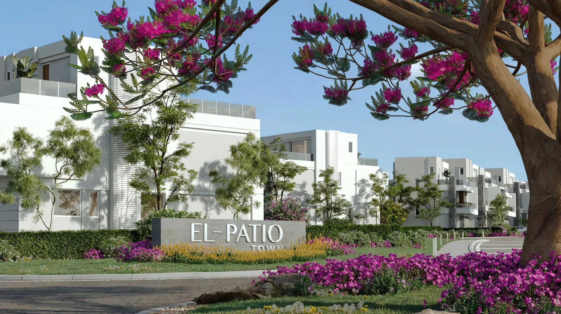 كمبوند الباتيو تاون القاهرة الجديدة El Patio Town New Cairo
