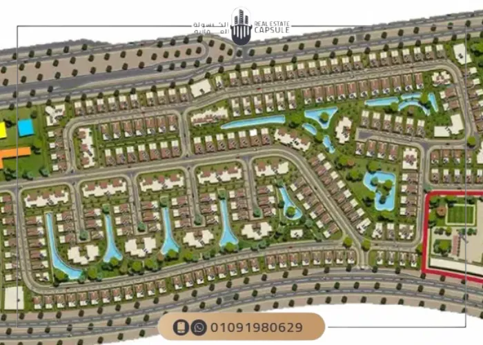 ماستر بلان مشروع لوكيشن مشروع Neopolis Wadi Degla