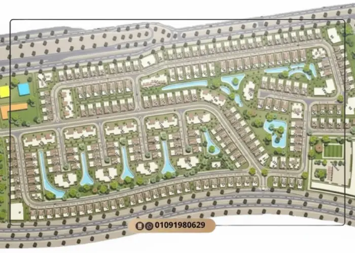 كمبوند نيوبوليس وادي دجلة المستقبل Neopolis Mostakbal City 11 ماستر بلان مشروع Neopolis Mostakbal City