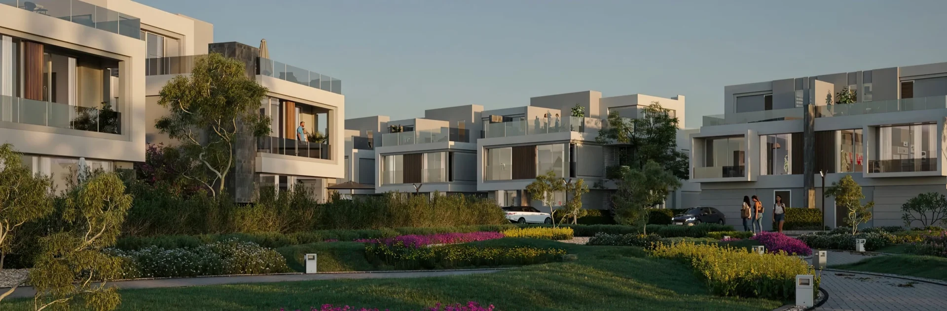 مميزات السكن في كمبوند الباتيو تاون