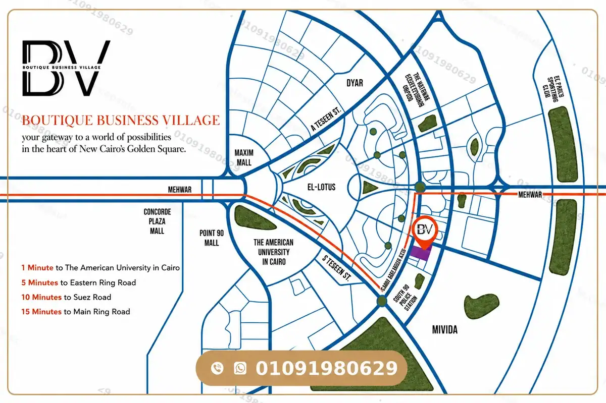 Boutique Business Village Location