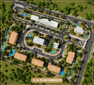 Boutique Village compound new cairo by Modon Developments — project gallery view 2