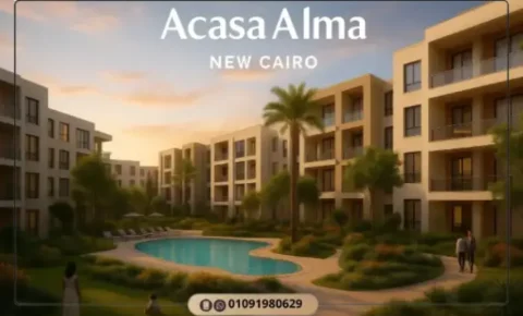 كمبوند اكاسا الما التجمع السادس Acasa alma New Cairo