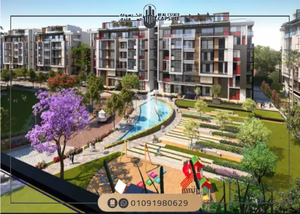 كمبوند ذا ايكون جاردنز التجمع الخامس The Icon Gardens