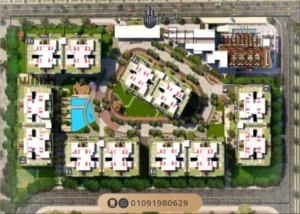 كمبوند ذا ايكون جاردنز التجمع الخامس The Icon Gardens