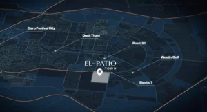 كمبوند الباتيو تاون التجمع الخامس Patio Town New Cairo أسعار — لقطة من معرض المشروع 3
