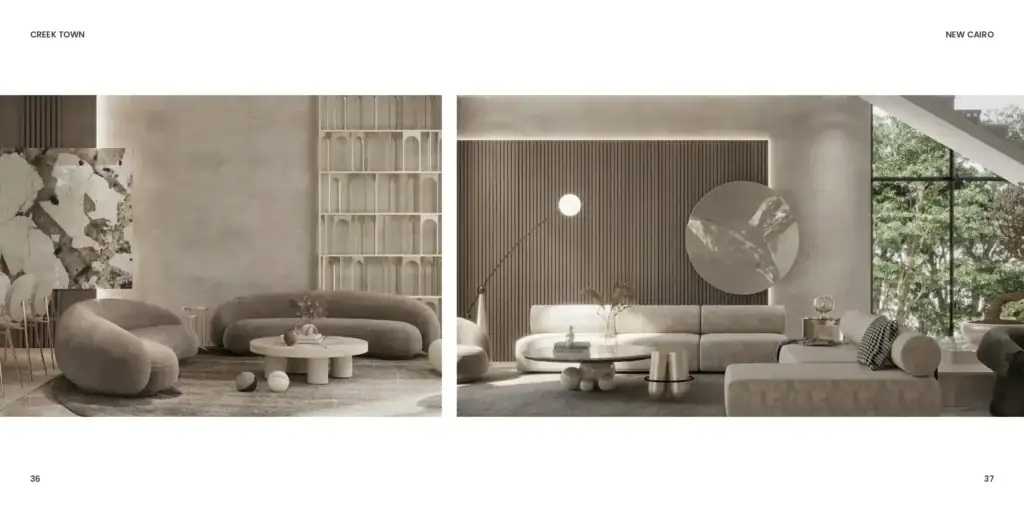 Creek Town New Cairo Furnishing