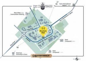 مول براكتس القاهرة الجديدة Brackets Mall New Cairo
