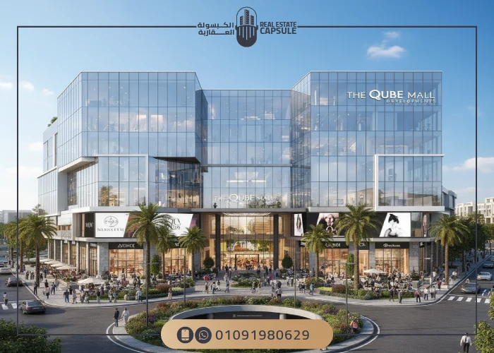 مول ذا كيوب القاهرة الجديدة The Qube mall New Cairo